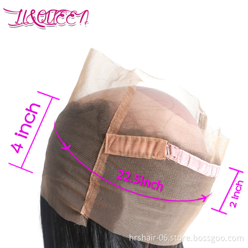 Full Lace 360 Frontal with Baby Hair Virgin Human Hair 360 Lace Frontal Closure